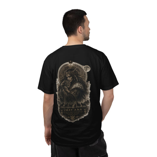 Umay Ana Shirt, Turkic Mythology Tee, Fantasy Wolf Goddess T-Shirt, Vintage Streetwear