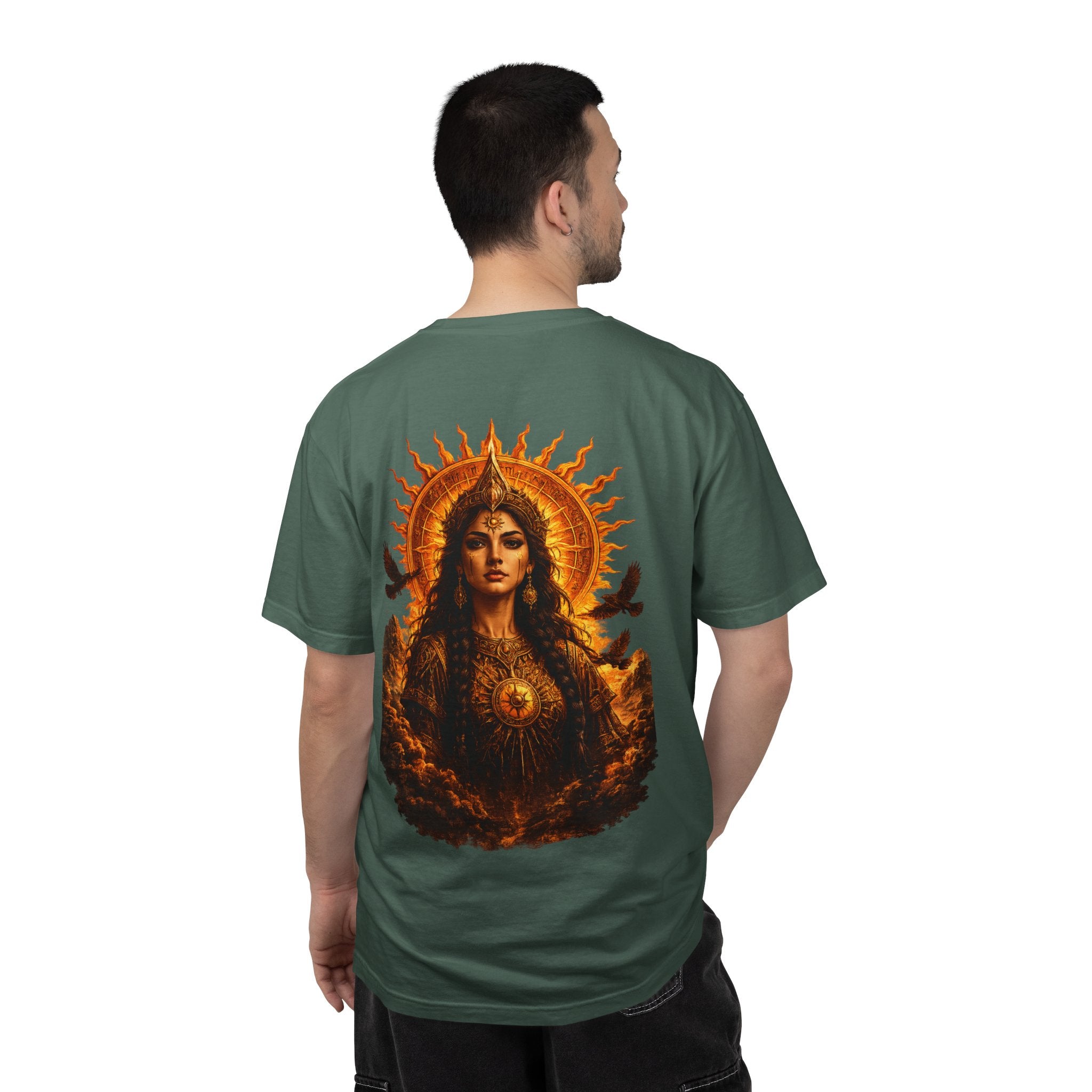 Gün Ana Sun Goddess T-Shirt | Ancient Turkic Mythology
