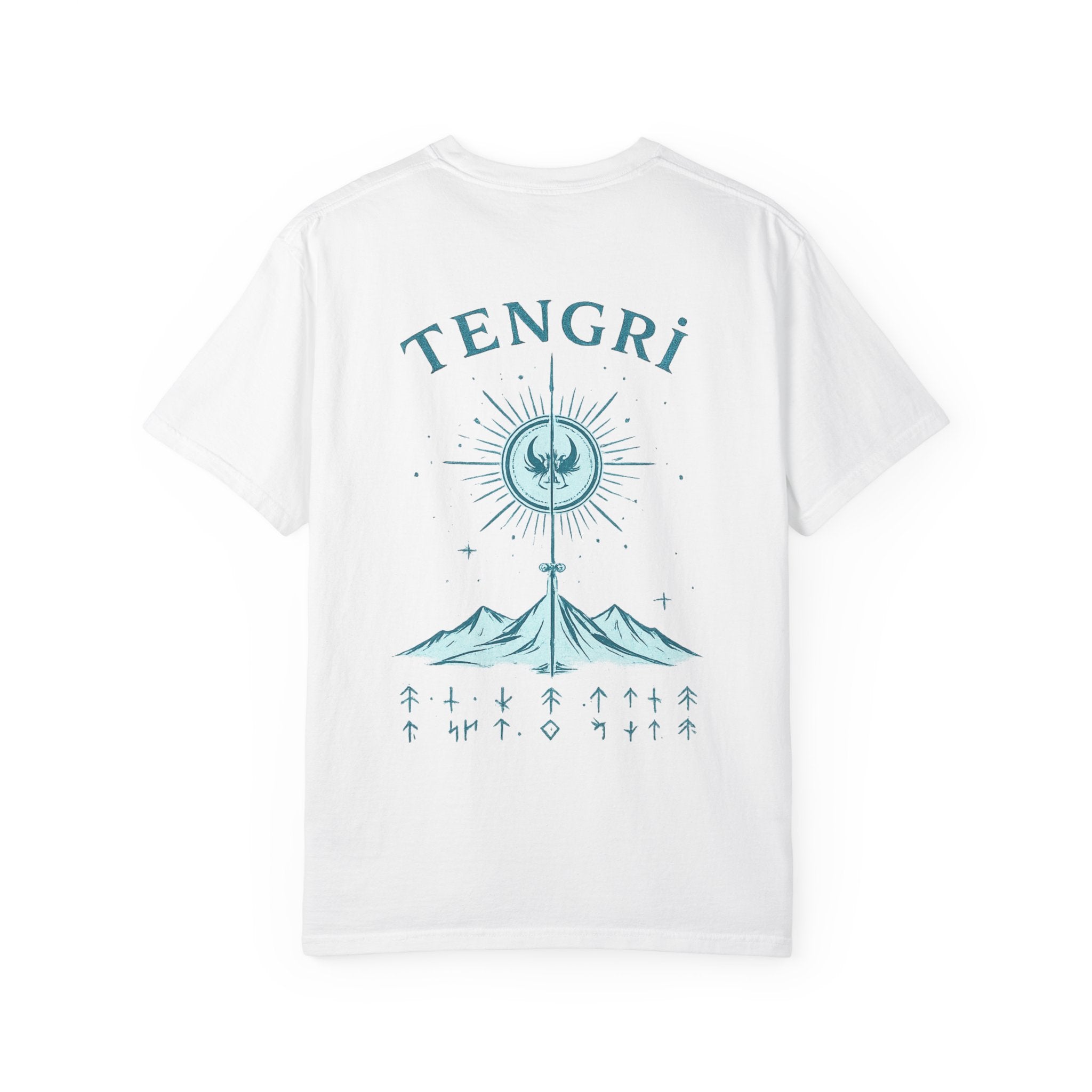 Tengri Sky Symbol Tee | Ancient Turkic Mythology Shirt