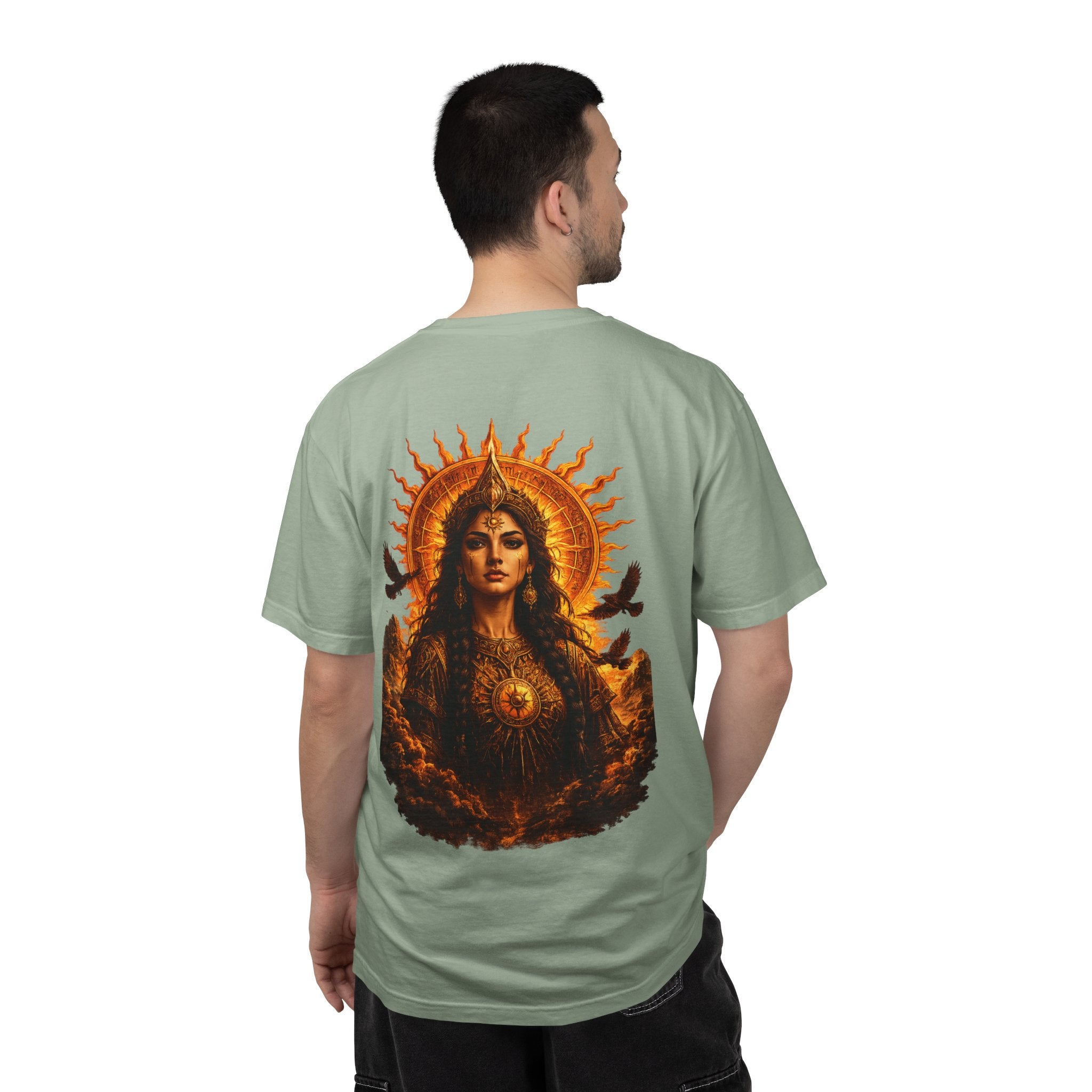 Gün Ana Sun Goddess T-Shirt | Ancient Turkic Mythology