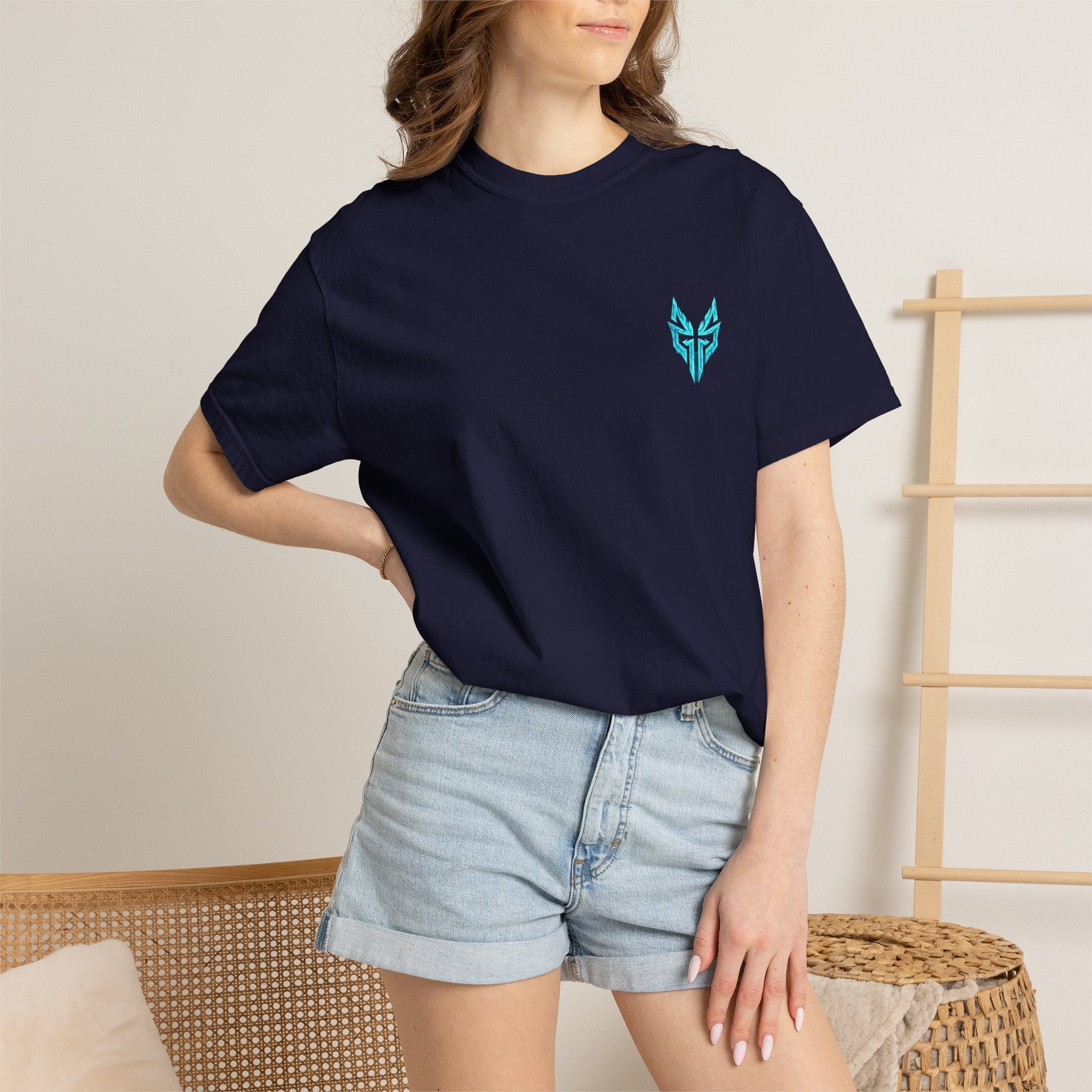 Wolf Graphic T-Shirt — Gökbörü Wolf Crest Tee