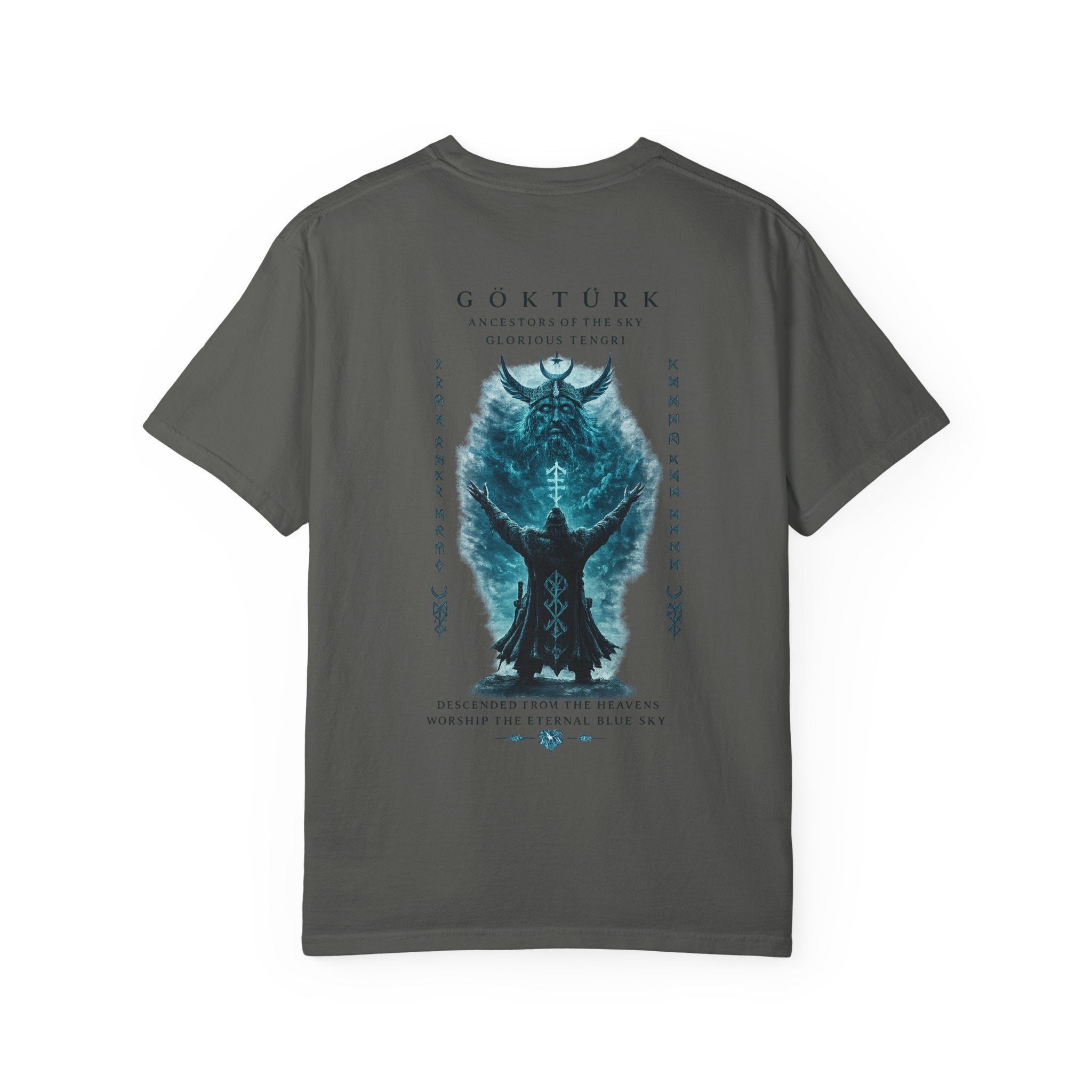 Göktürk Tengri T-Shirt | Ancient Turkic Mythology Streetwear