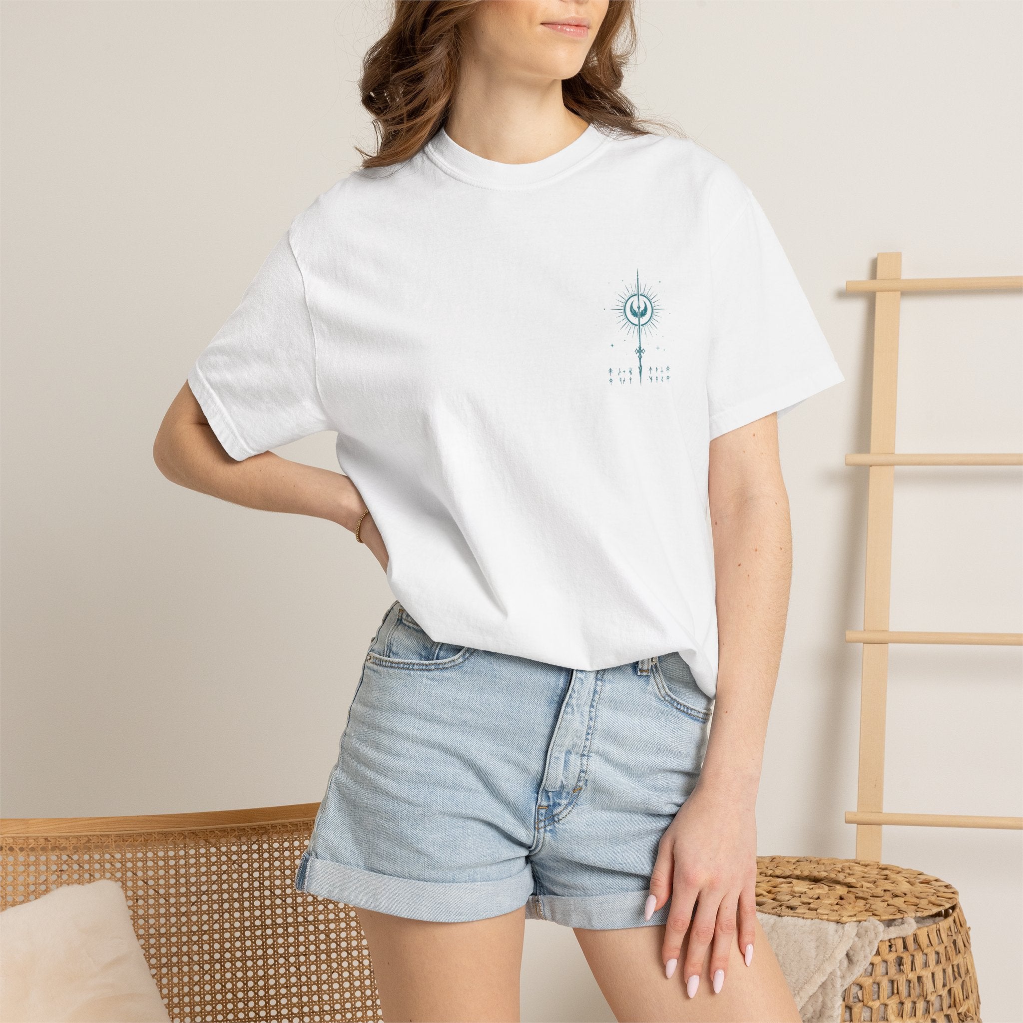 Tengri Sky Symbol Tee | Ancient Turkic Mythology Shirt