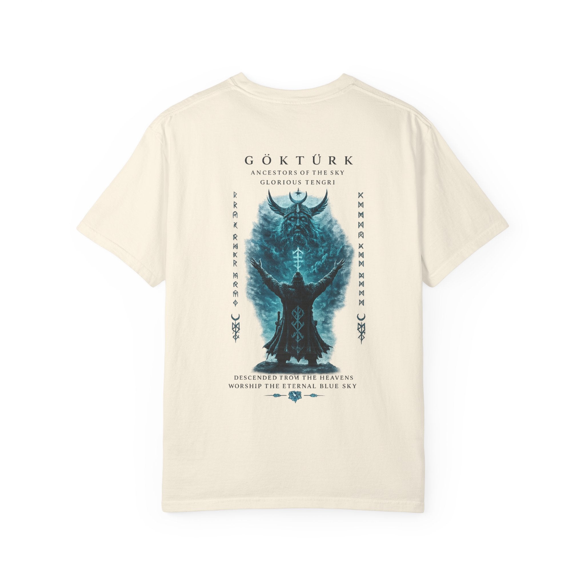 Göktürk Tengri T-Shirt | Ancient Turkic Mythology Streetwear