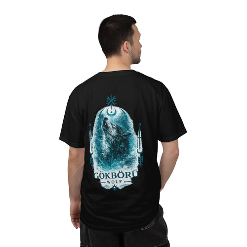 Wolf Graphic T-Shirt — Gökbörü Wolf Crest Tee